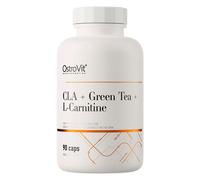 CLA + Tè verde + L-Carnitina - 90-180 capsule - Energia, perdita di grasso,forza