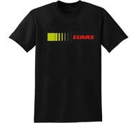 Claas T-Shirt Tractor Farming Male Tee Shirt Men Summer Cotton T-Shirt Unisex Teeblack XXL