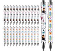 Clabby 24 Penna a Sfera Infermiera Penne da Infermiera Carine Penna da Dottore Retrattile per Cartoni Animati Accessori per Infermiere Regali Divertenti per Infermiere per Infermieri Medici (24)