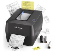 CLABEL X1 Stampante Trasferimento Termico da Scrivania, Etichettatrice Adesive Bluetooth, Resistente alla Luce, Compatibile con PC & Smartphone per Logistica Produzione Vendita al Dettaglio Magazzino