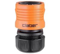 Claber 7724025 Raccordi Rapidi per Gomma, 1/2F