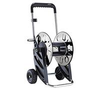 Claber 77310-05 8979 Airon, Carrello Avvolgitubo, Acciaio Inox e Alluminio, 60 m