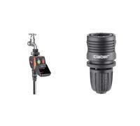 Claber 8425 Aquauno Pratico & 91009 Goccia a Raccordo Automatico Nero