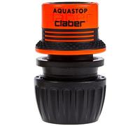 CLABER - RACCORDO ERGOGRIP UNIVERSAL PER TUBI DA 1/2” - 5/8” - 3/4” AQUASTOP 8549