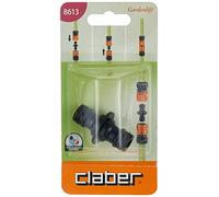 Claber 8613 Connettore a due vie, Nero