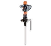 Claber 8707 Impact Jet irrigatore Pulsante a Doppio Spike