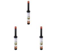 Claber 87317 IRRIGATORE Scomparsa Pop-UP 360 4"" 90043, Nero/Arancione (Confezione da 3)