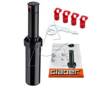 CLABER 90152 - Irrigatore a turbina di media gittata attacco 1/2" F - 40° / 360°