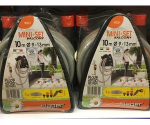 CLABER Balcony Set 10M Avvolgitubo Portatile Carrello Portatubo Accessoriato