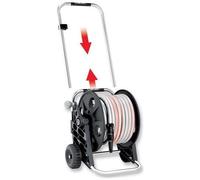 CLABER - Carrello In Alluminio Genius Compact-25 Silver Per Irrigazione Giardino