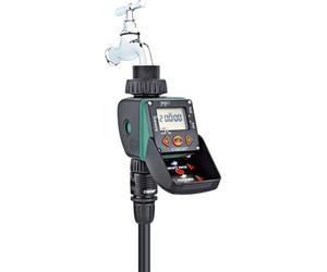 Claber Centralina Irrigazione a Batteria Programmatore per Impianto Irrigazione Automatico con Display Programmazione Settimanale 1 Via - Aquauno Video-2 ...