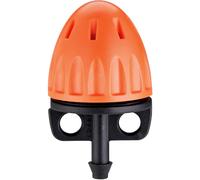 Claber gocciolatore aspersore regolabile 0-40 l/h pz 10 Arancio