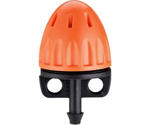 Claber gocciolatore aspersore regolabile 0-40 l/h pz 10 Arancio
