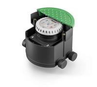Claber Hydro-4 BT - Pozzetto Premontato a 4 Vie con Programmatore Smart Bluetooth® Integrato, Controllo fino a 4 Linee di Irrigazione