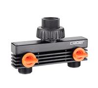 CLABER - BLOCK-SYSTEM PRESA A DUE VIE 3/4” M 91589