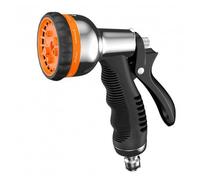 PISTOLA MULTIFUNZIONE OTTONE CROMATO CLABER 9622 METAL-JET 8 GETTI REGOLABILI
