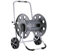 Claber Carrello Avvolgitubo Metal Gemini – Struttura in metallo, portata max 130 mt (1/2")