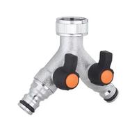 CLABER PRESA 2 RUBINETTI 3/4F + INN.M METAL 9602