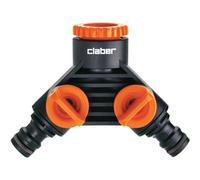 Presa a due vie da 3/4" e 1/2" 8599 Claber