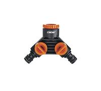 Claber 7724065 Prese Rubinetto 3/4-1/2F, 2 Vie