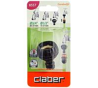 Claber RACCORDI RAPIDI Presa Rub. 1/2-3/4