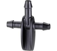 Claber raccordo a 3 vie Ø 1/4" (4-6 mm) 10 pz Nero