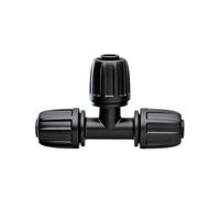 Claber Raccordo a 3 vie Rainjet 1/2" Nero per Tubo Collettore