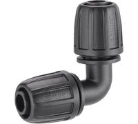 Claber raccordo a gomito Ø 1/2" (13-16 mm) Block System Nero