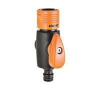CLABER - RACCORDO AUTOMATICO CON RUBINETTO 8601