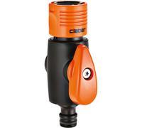 CLABER - RACCORDO AUTOMATICO CON RUBINETTO 8601