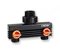 Claber Raccordo rapido n. 8590 - Distributore a 2 valvole