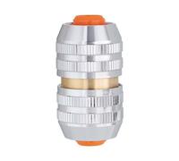 CLABER - RIPARATORE PER TUBI DN. 1/2” - 5/8” IN OTTONE CROMATO 9612