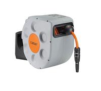 Claber Rotoroll Evolution 10 m, avvolgitubo automatico per installazione a parete dotato di Slow Rewind