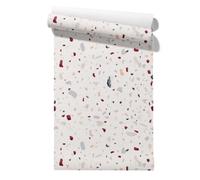 Claccis Carta Autoadesiva Mobili Shabby da Parati Per Cucina Arte Geometrica Co Tale Che Rotolo Tessuto Non Retro Carta Impermeabile Staccare Incollare Armadietti 45x200cm