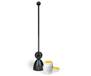 Clack - Apriuova Black Edition, nero opaco, sfera in silicone, colore: Nero