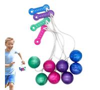 Clacker Balls - Lato Toy Noise Maker for Fun and Sensory Play | Sturdy Swinging Ball Design Perfect for Kids Adults Party Favors Novelty and Entertainment, 4 x 4 cm