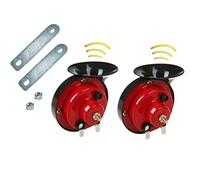 Clacson a forma di lumaca elettrica da 110 dB per camion, treno, barca, auto, clacson singolo, 12 V, impermeabile, doppio clacson, suono furioso per auto e moto