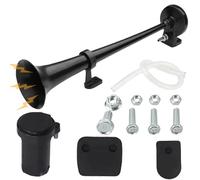Clacson ad aria Horn, clacson per camion 12V, clacson ad aria 12V AirHorn 128db, clacson ad aria compressa AutoHorn per barche, auto, camion, tir, treni, barche, auto, furgoni, motociclette, clacson