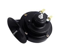 Clacson Auto 12V 48V 60V Moto Impermeabile Corno di Lumaca Super Suono Monofonico Scooter Accessori Elettrico Ciclomotore Nero(60V)