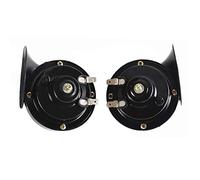 Clacson Auto Potente Clacson 12v 300bd, Clacson Auto Universale, Corna Del Treno Corno Di Lumaca Impermeabile, Per Auto, Camion, Moto, Barca, Bicicletta, Nautica, Trattore (nero)