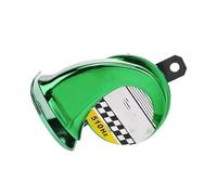 Clacson Auto Universale 12V Impermeabile DC 130db Moto Tromba D'aria Sirena Super Forte for Auto Camion Suono 510hz(Green)