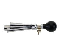 Clacson bici triplo corno ( Argento )