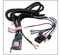Clacson da moto da 12 V per relè cablaggio in rame 12 V | 12V sistema compatibile, suono amplificato, protegge il cablaggio del veicolo, design robusto, per moto
