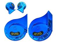 Clacson per auto | 2 pezzi 115 dB forte impermeabile accessori per la modifica del veicolo, auto aria elettrica corno a vite | per veicoli come SUV berlina auto e scooter