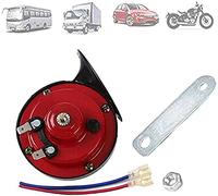 Clacson Per Camion 300db Corno Di Lumaca Elettrico Ad Aria Forte, Trombe Bitonali 12v Per Auto, Kit Di Corni Per Treni Impermeabili Super Forte,Per Suv Car Boat Moto Trombe Auto Potenti (1 pezzi)