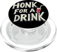 Clacson per un discorso di drink per birra e risate PopSockets PopGrip per MagSafe
