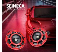 Casse per clacson- 109.23.37 - Set rosso da 12 V, toni alti/bassi, B 133, 12 V