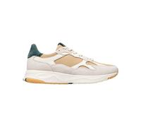 Clae - Sneakers leggere e comode - Zuma Offwhite Pebble Dark Forest per Uomo in Pelle - Taglia 43,5 - Beige