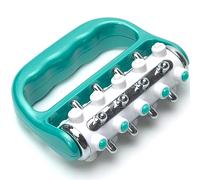 Claev Massaggiatore per Drenaggio Linfatico - Rullo per Massaggio Muscolare dei Tessuti Profondi di Alta Qualità per Disintossicazione, Circolazione e Relax - Strumento Manuale per il Corpo - Verde