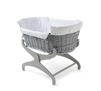 Clair de Lune Culla Comodino, Cotone, Grigio